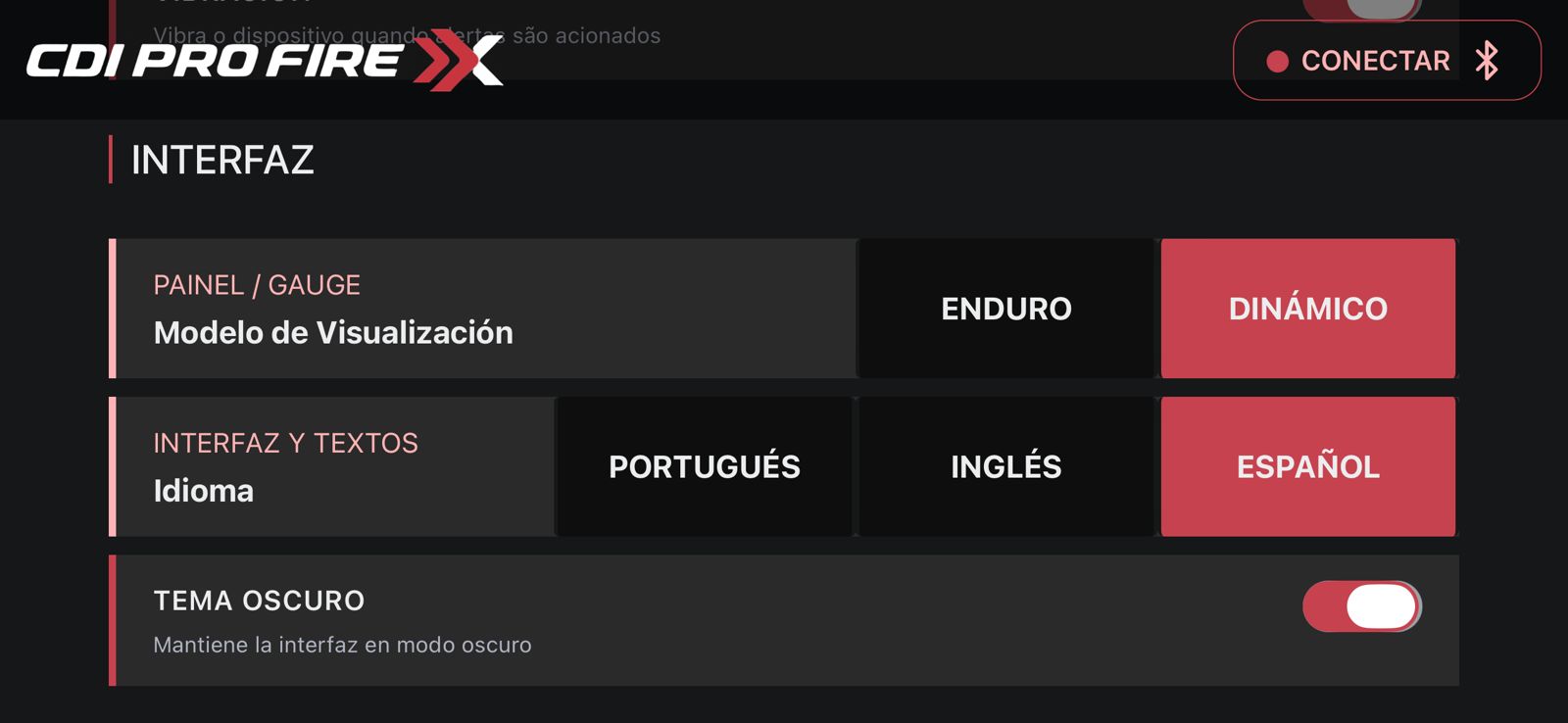 Personalización e idioma