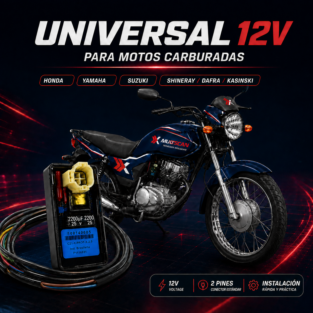 Anúncio CDI PROFIRE X 2.0 Universal 12V